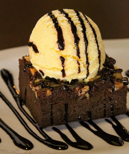 Brownie con Helado