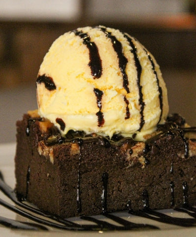 Brownie con Helado