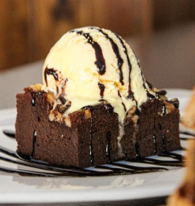 Brownie con Helado