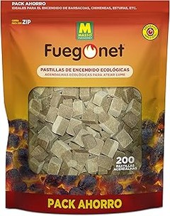 Almacenamiento seguro de pastillas de encendido para barbacoa