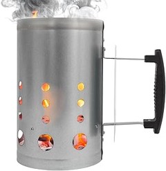 Guía para encender carbón con un encendedor de chimenea