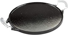 ¿Es adecuada la plancha de gas de hierro fundido para usar en interior o exterior?