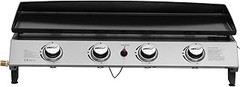 ¿Qué combustible utiliza una plancha de gas grande?