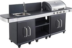 Descubre los tipos de módulos de fregadero para cocina exterior
