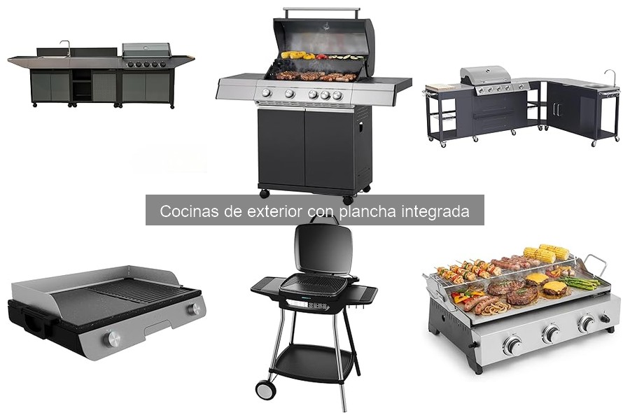 Accesorios Esenciales para Cocinas de Exterior con Plancha