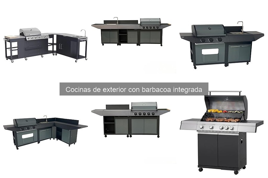 Accesorios esenciales para tu cocina de exterior con barbacoa