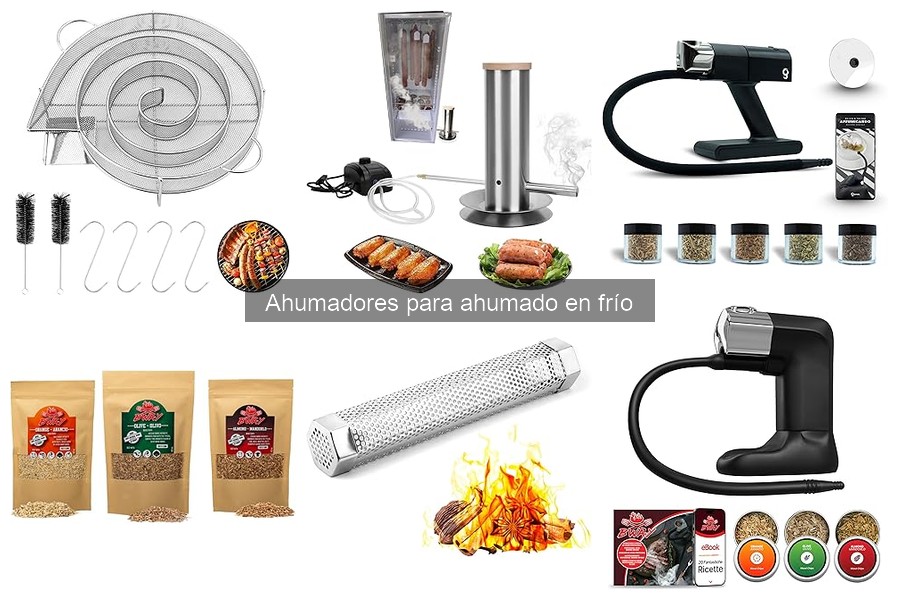 Accesorios imprescindibles para ahumadores de ahumado en frío