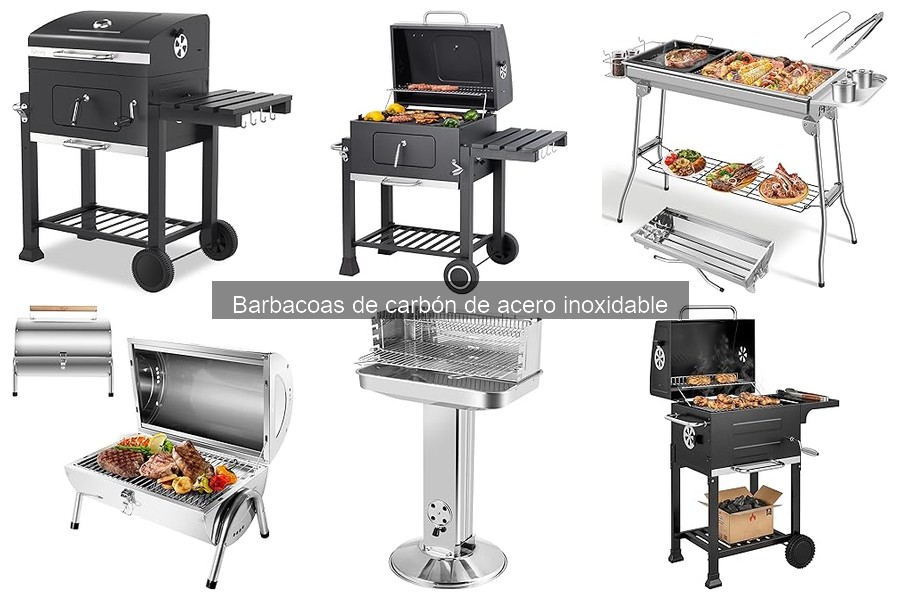 Accesorios Imprescindibles para Barbacoas de Carbón de Acero Inoxidable
