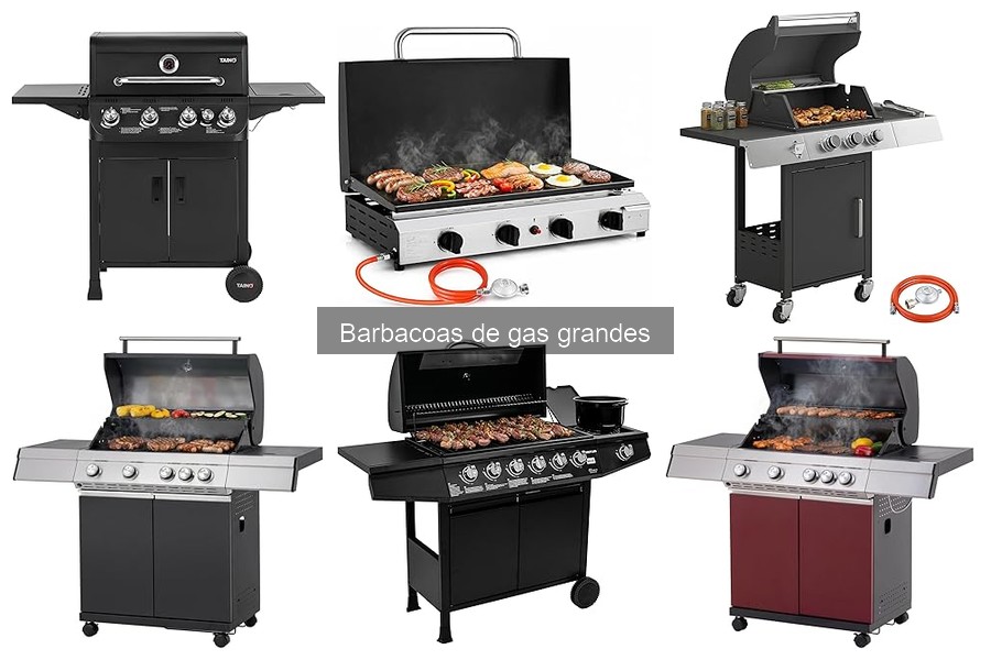 ** Accesorios imprescindibles para barbacoas de gas grandes