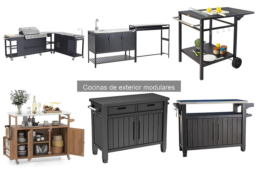 Accesorios Imprescindibles para Cocina de Exterior Modular