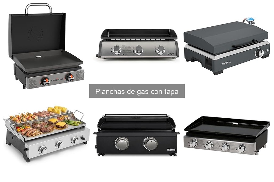 Accesorios imprescindibles para planchas de gas con tapa