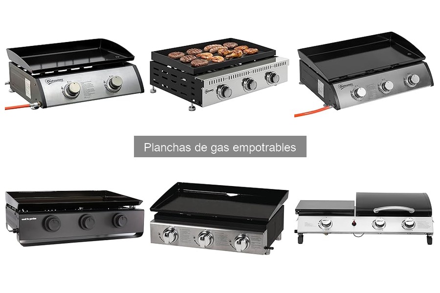 Accesorios imprescindibles para planchas de gas empotrables
