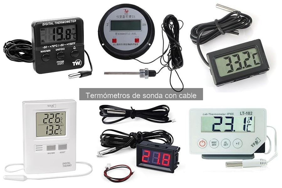 Accesorios imprescindibles para termómetros de sonda con cable