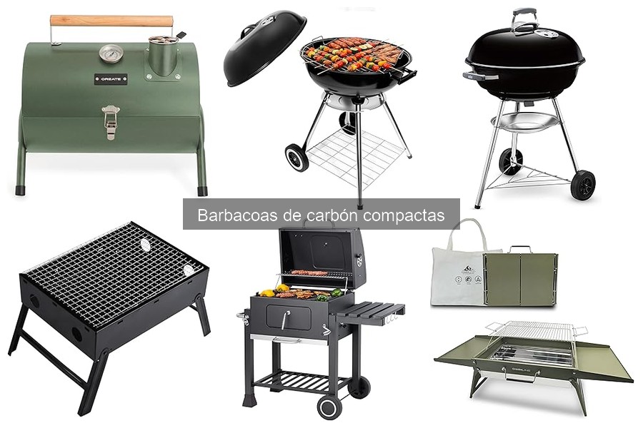 Alternativas a barbacoas de carbón compactas para espacios pequeños