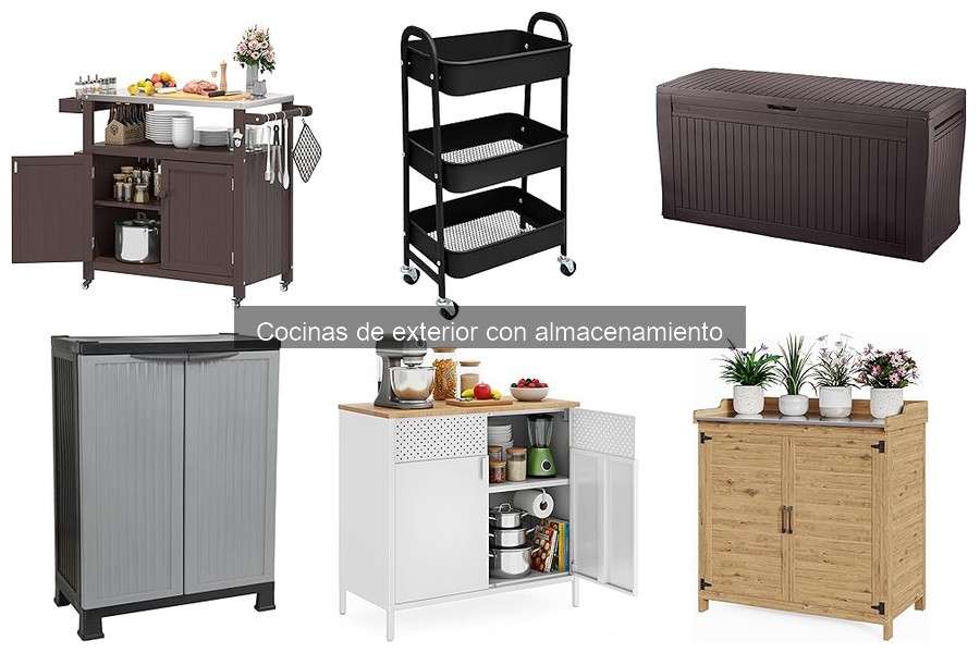 Alternativas a Cocinas de Exterior con Almacenamiento
