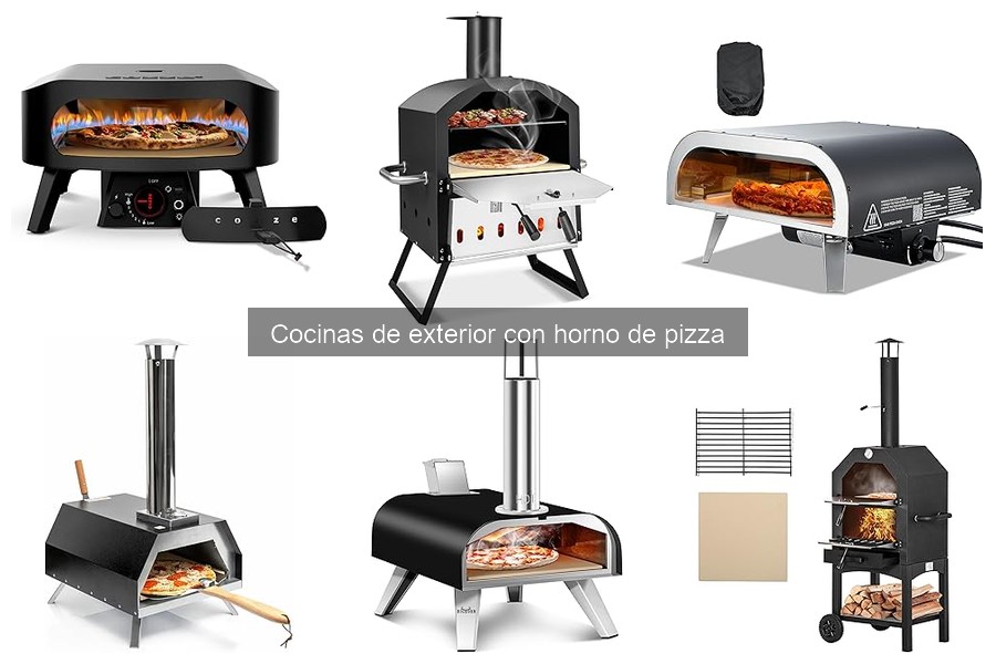 Alternativas a Cocinas de Exterior con Horno de Pizza