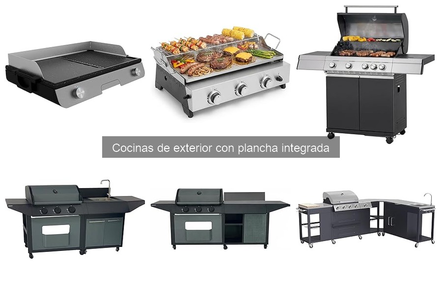 Alternativas a Cocinas de Exterior con Plancha Integrada