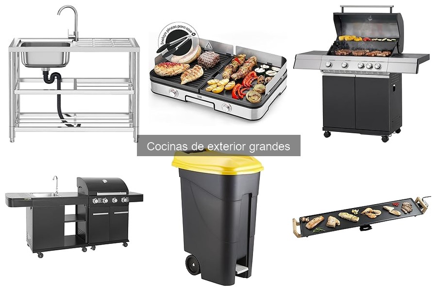 Alternativas a Cocinas de Exterior Grandes: Opciones Compactas