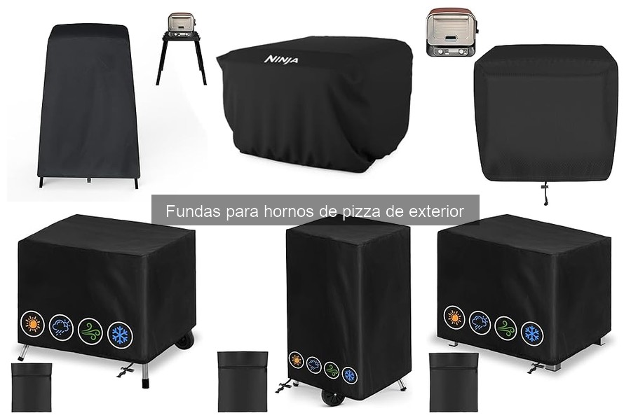 Alternativas a fundas para hornos de pizza de exterior