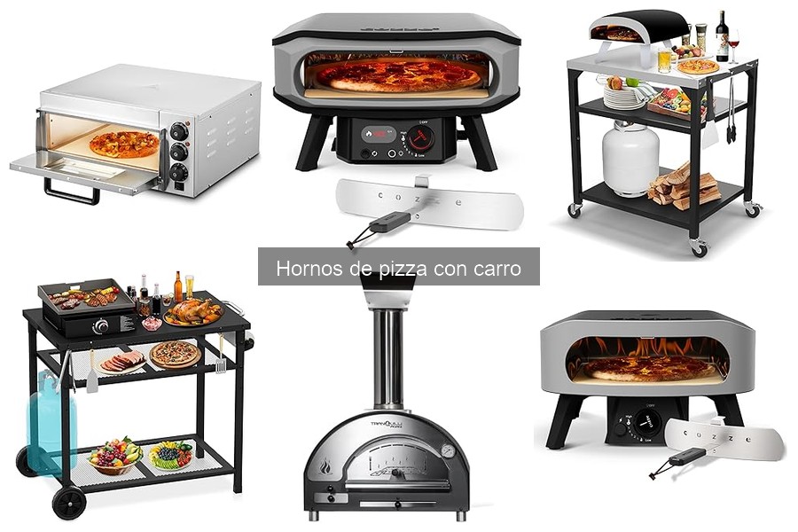 Alternativas a hornos de pizza con carro: opciones irresistibles