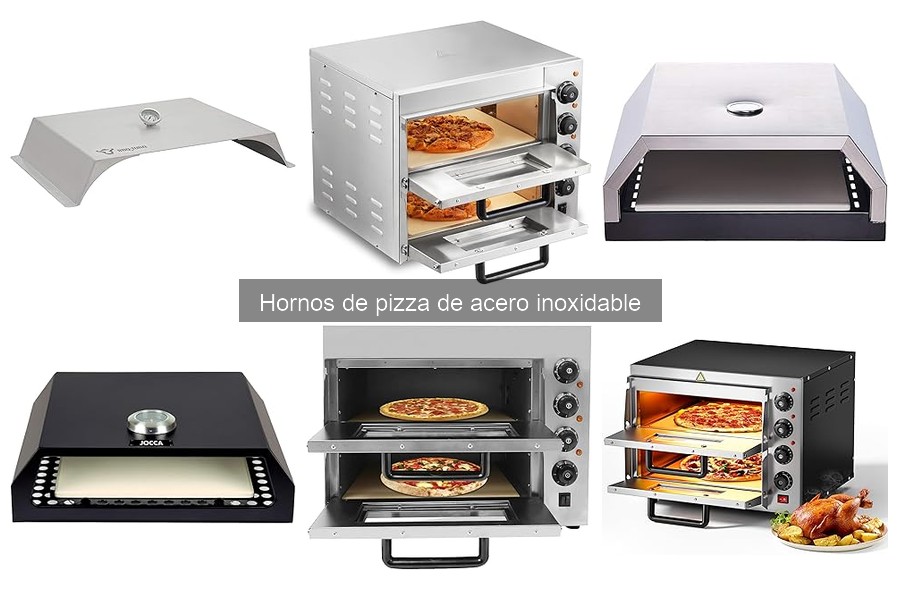 Alternativas a hornos de pizza de acero inoxidable