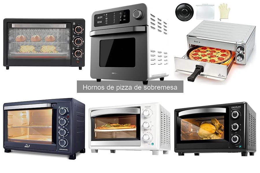 Alternativas a hornos de pizza de sobremesa: mejores opciones