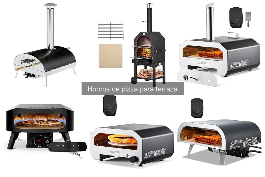 Alternativas a hornos de pizza para terraza: opciones efectivas