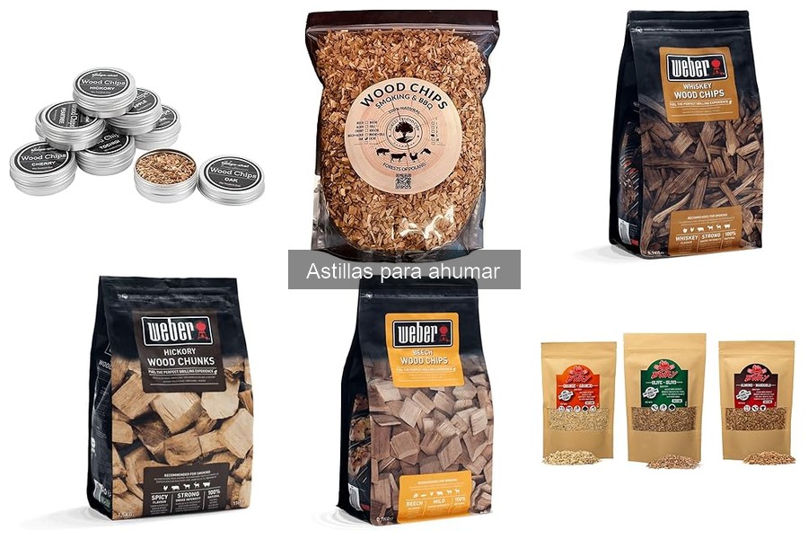 Alternativas a las astillas para ahumar: chips y pellets