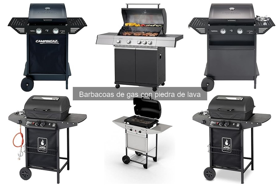 Alternativas a las barbacoas de gas con piedra de lava