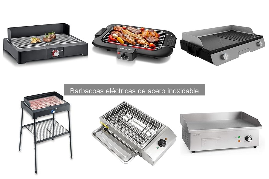 Alternativas a las barbacoas eléctricas de acero inoxidable