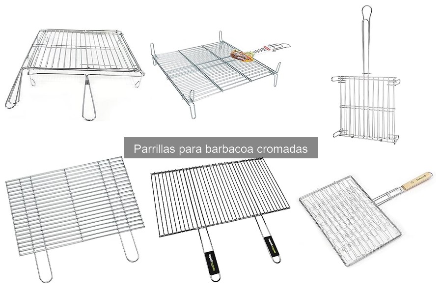 Alternativas a las parrillas cromadas para barbacoa