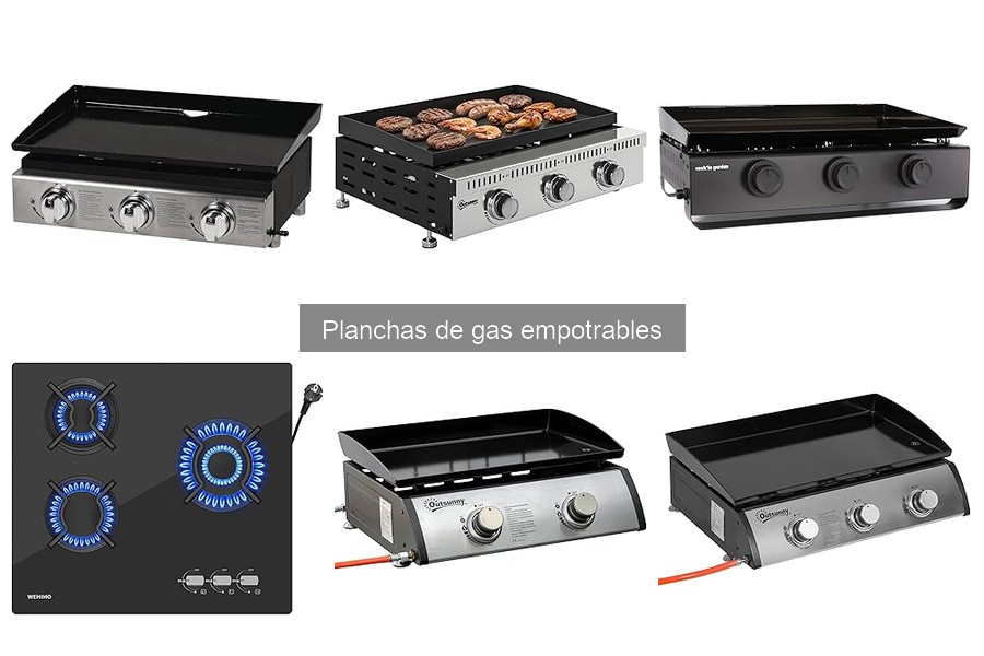 Alternativas a las Planchas de Gas Empotrables para Cocción al Aire Libre