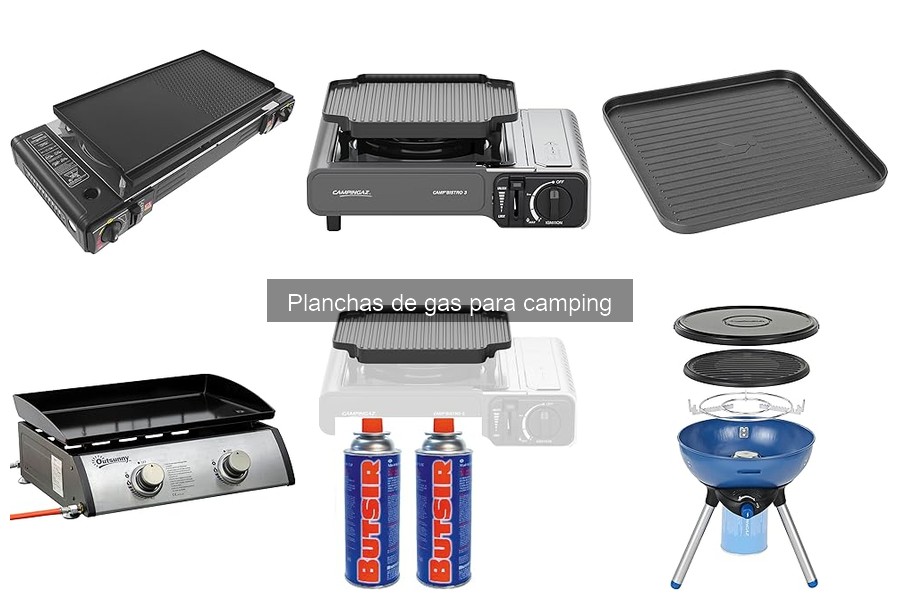 Alternativas a las planchas de gas para camping: opciones efectivas