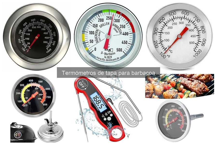 Alternativas a los termómetros de tapa para barbacoa