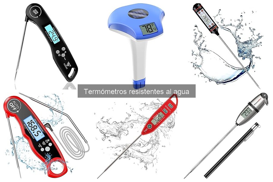 Alternativas a Termómetros Resistentes al Agua para Cocinar