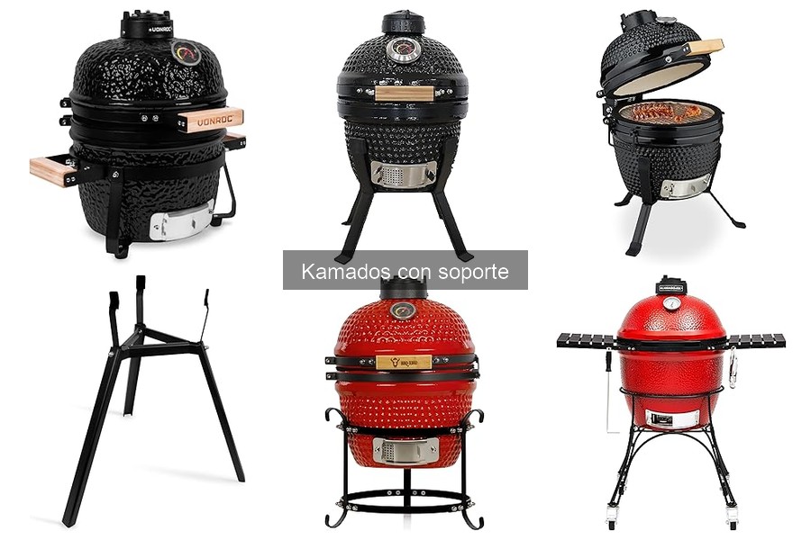 Alternativas al Kamado con Soporte: Guía de Opciones