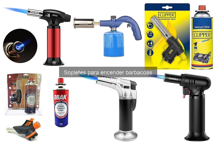 ** Alternativas al soplete: Cómo encender barbacoas fácilmente
