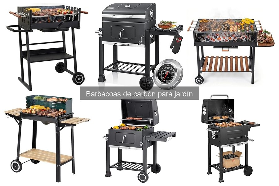 Barbacoas de carbón perfectas para espacios pequeños