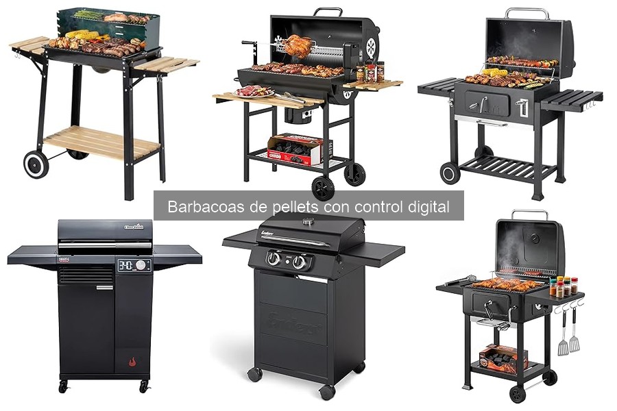Barbacoas de pellets con control digital: características y ventajas