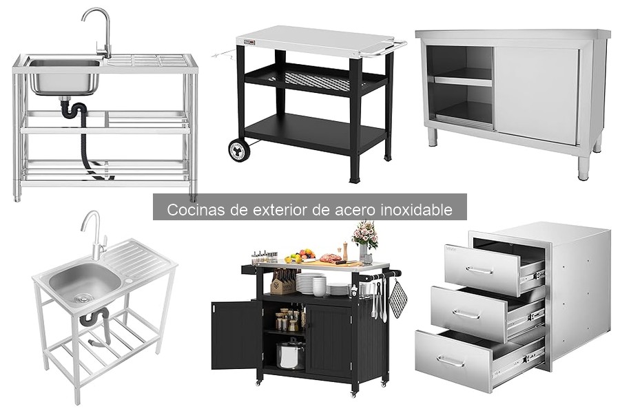 Beneficios de Cocinas de Acero Inoxidable vs Grill o BBQ