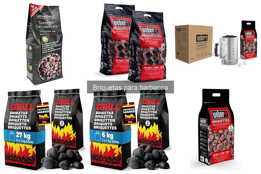Briquetas ecológicas para barbacoa: opciones sostenibles
