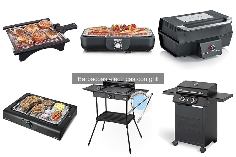 Características Clave de Barbacoas Eléctricas con Grill