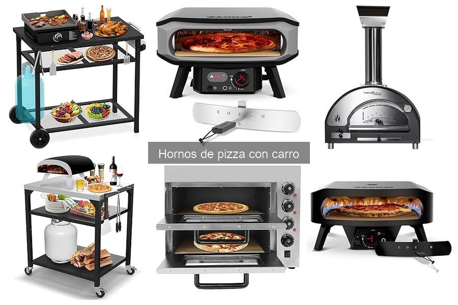 Características Clave de Hornos de Pizza con Carro