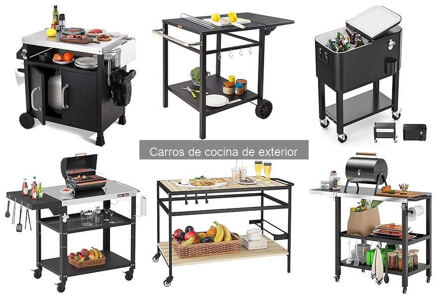 Características de un Buen Carro de Cocina de Exterior