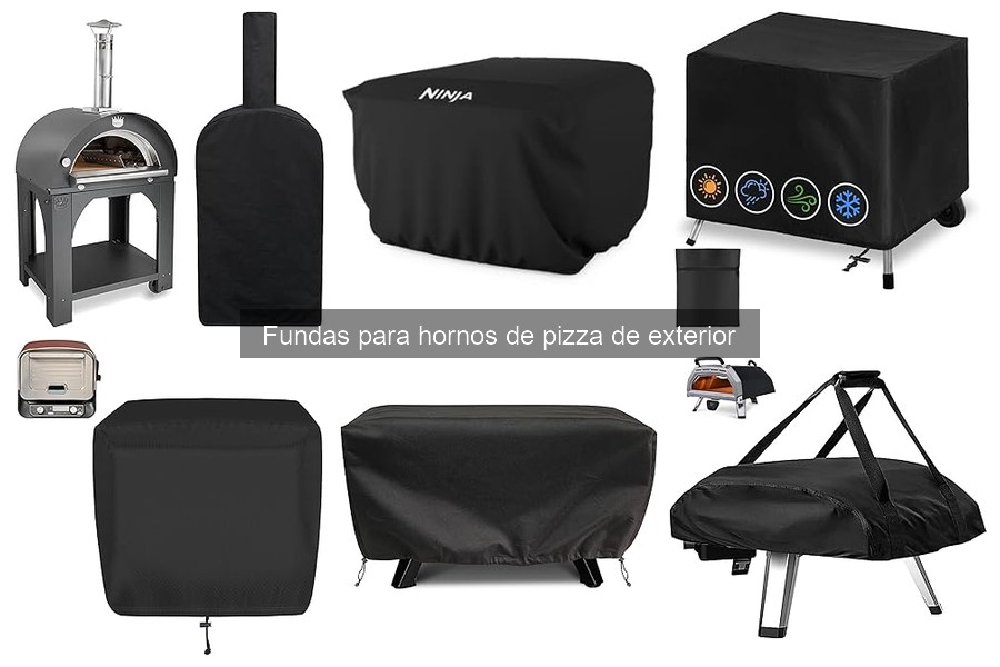 Cómo colocar correctamente una funda para horno de pizza