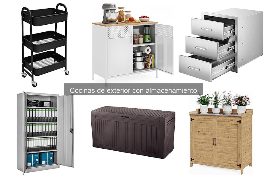 Cómo el clima afecta las cocinas de exterior con almacenamiento