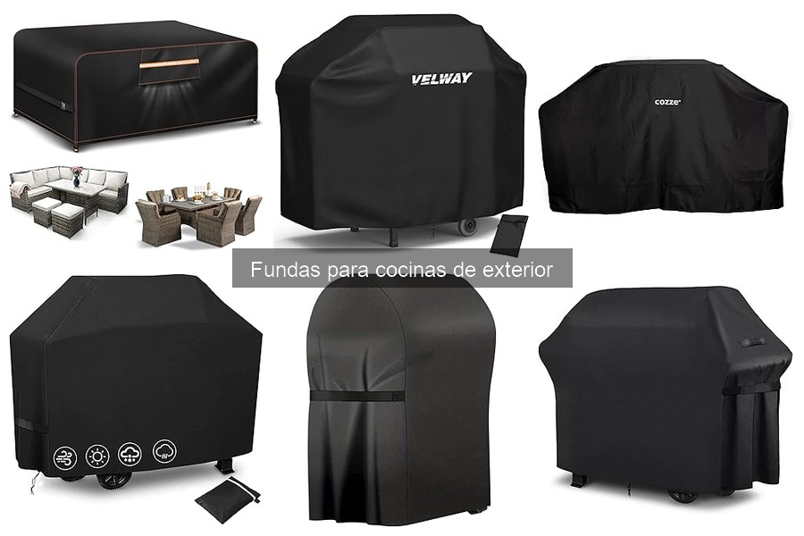 Cómo elegir la funda adecuada para tu cocina de exterior