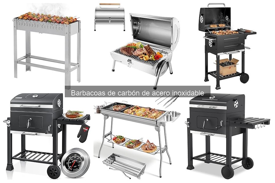 Cómo elegir la mejor barbacoa de carbón de acero inoxidable