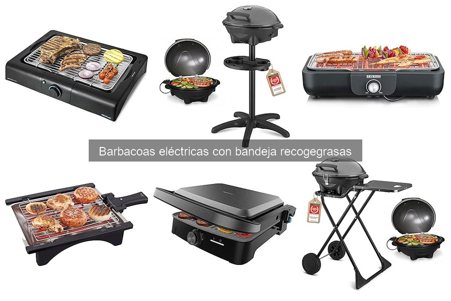 Cómo elegir la mejor barbacoa eléctrica con bandeja recogegrasas