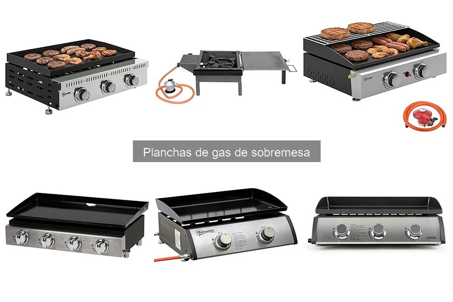 Cómo elegir la mejor plancha de gas de sobremesa